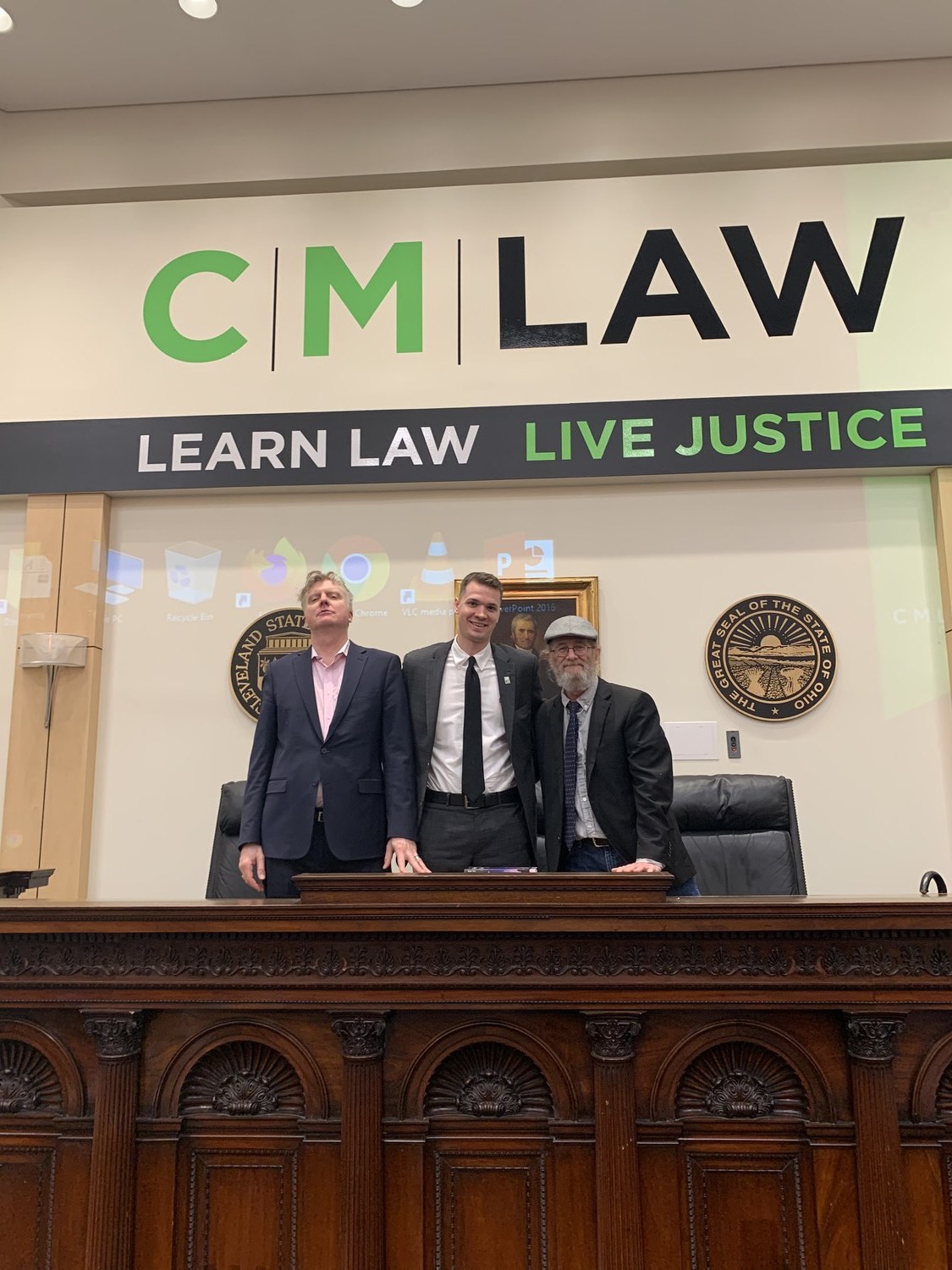 Mark Sundahl, Joshua Waters and Dennis O'Brien